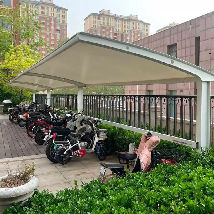 郴州膜结构电动车棚